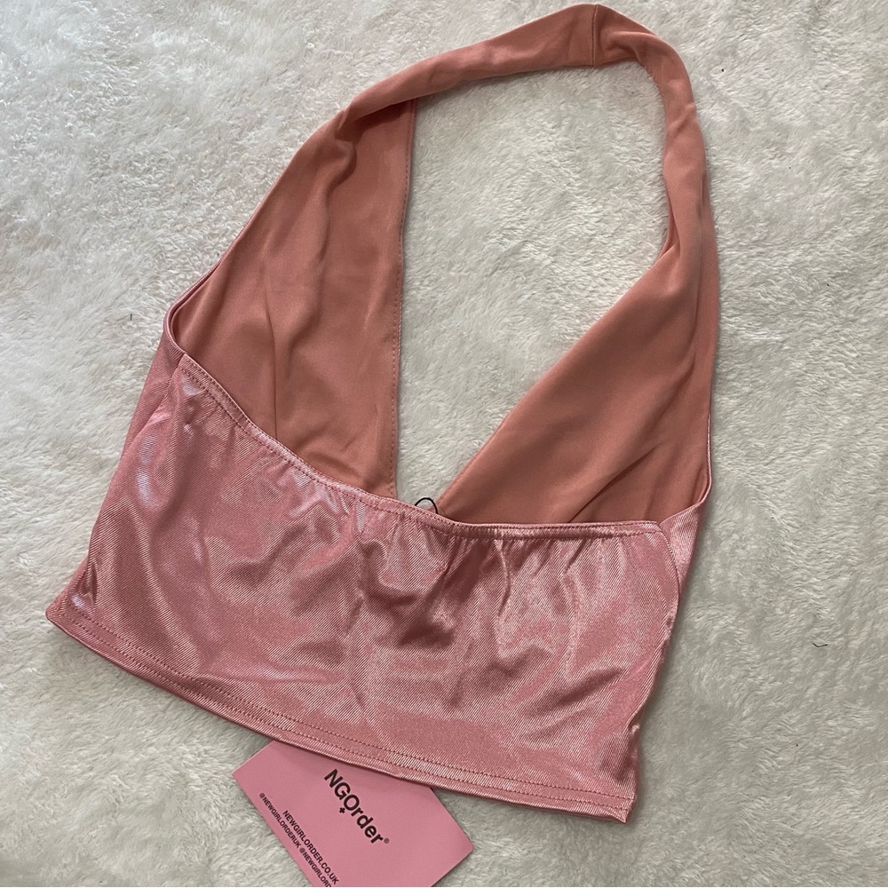NGOrder Satin Halter Top - Picture 3 of 9